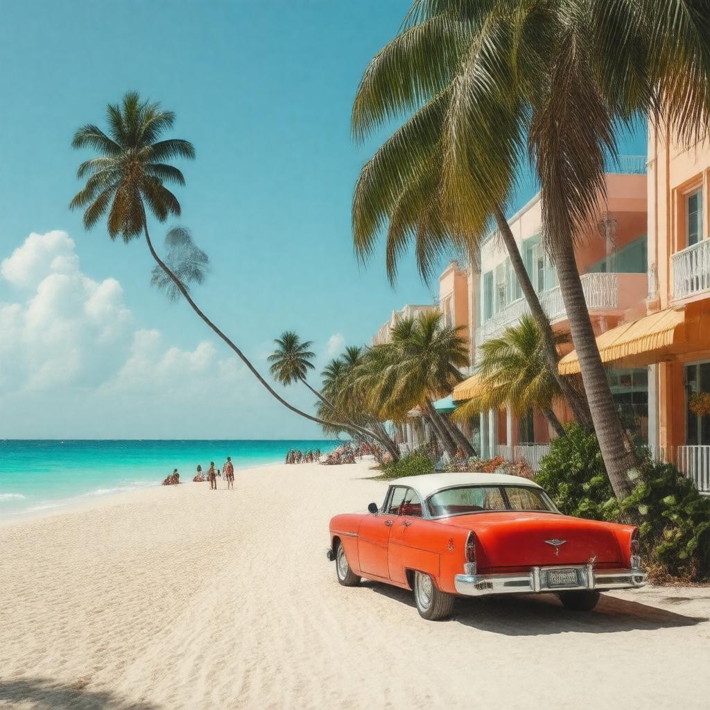 AI-created image of Miami, Florida, United States