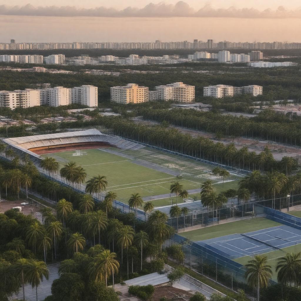 AI-created image of Miami Gardens, Florida