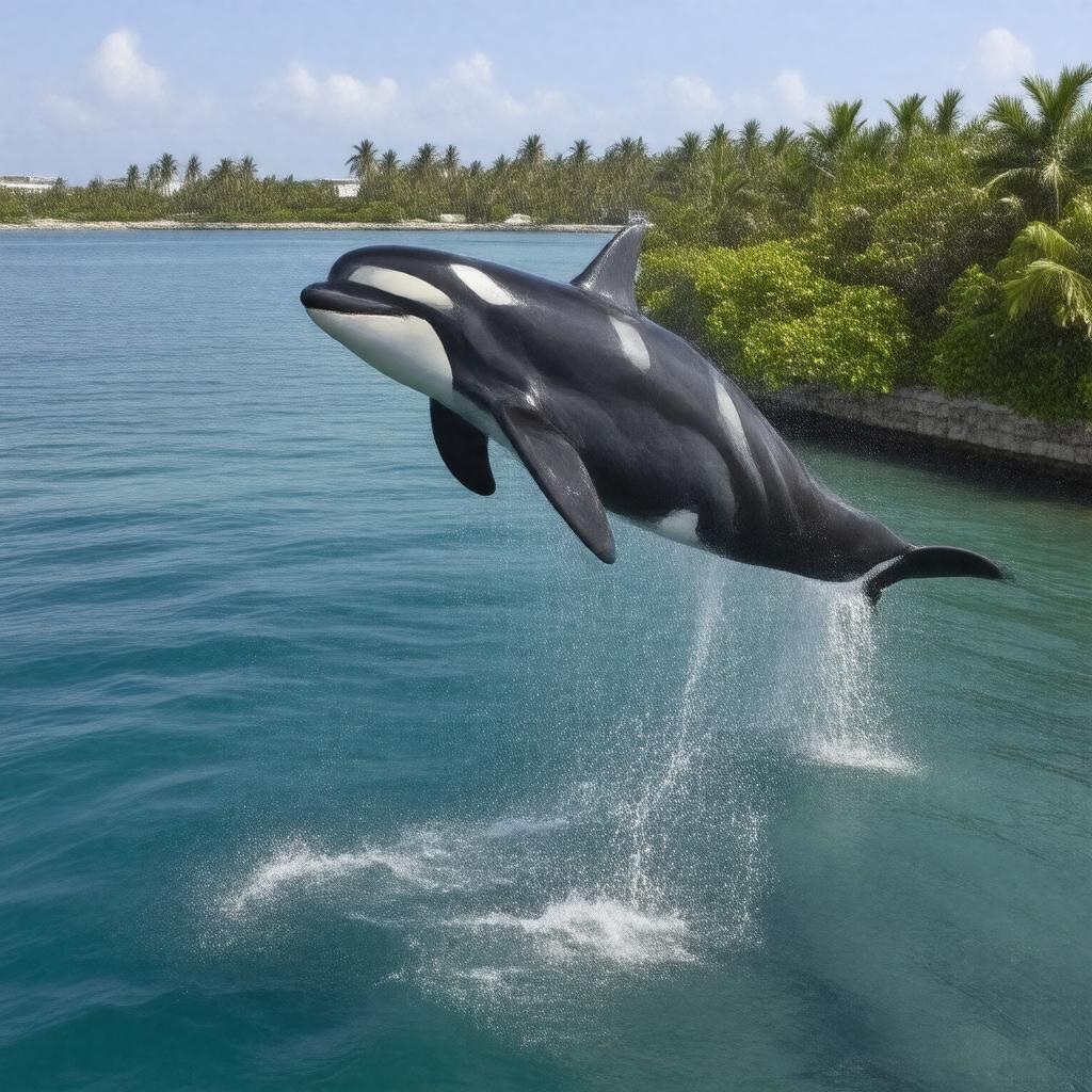 AI-created image of Miami Seaquarium