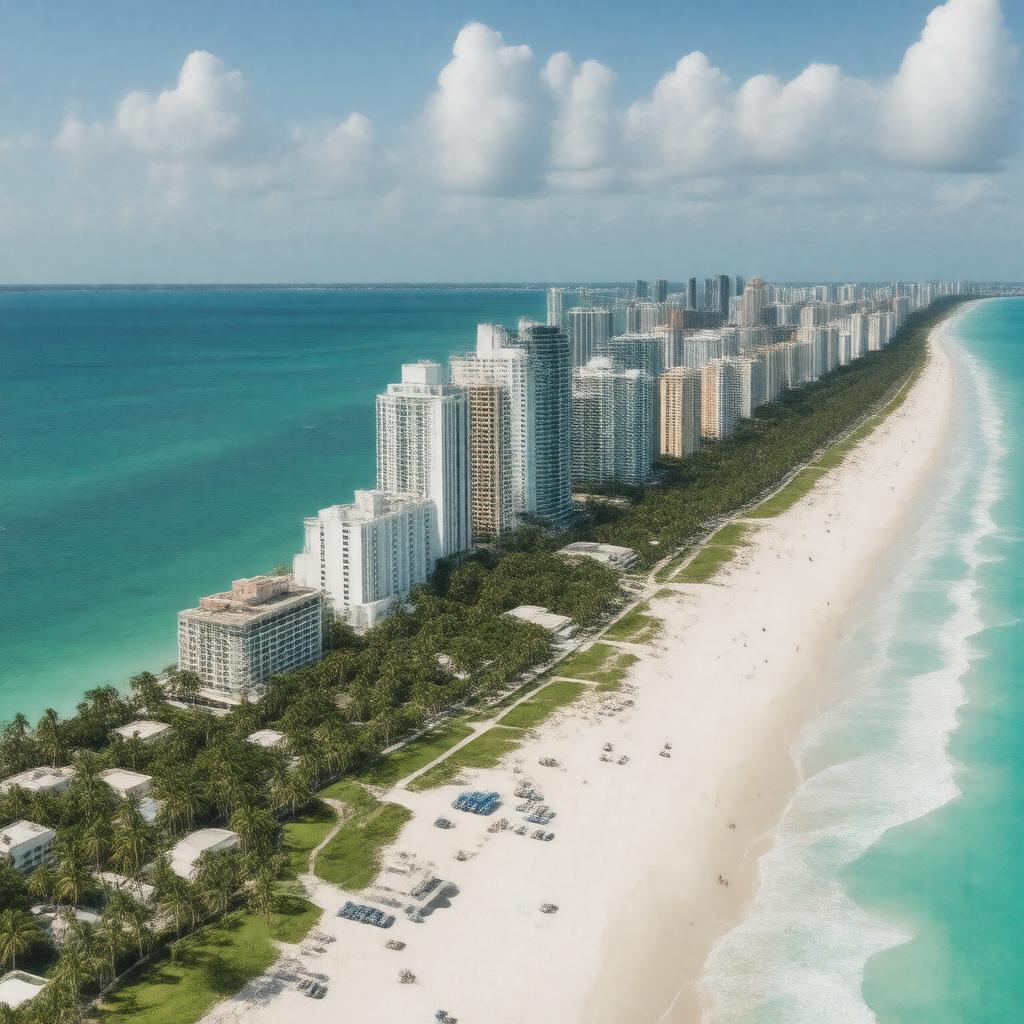 AI-created image of Miami, United States
