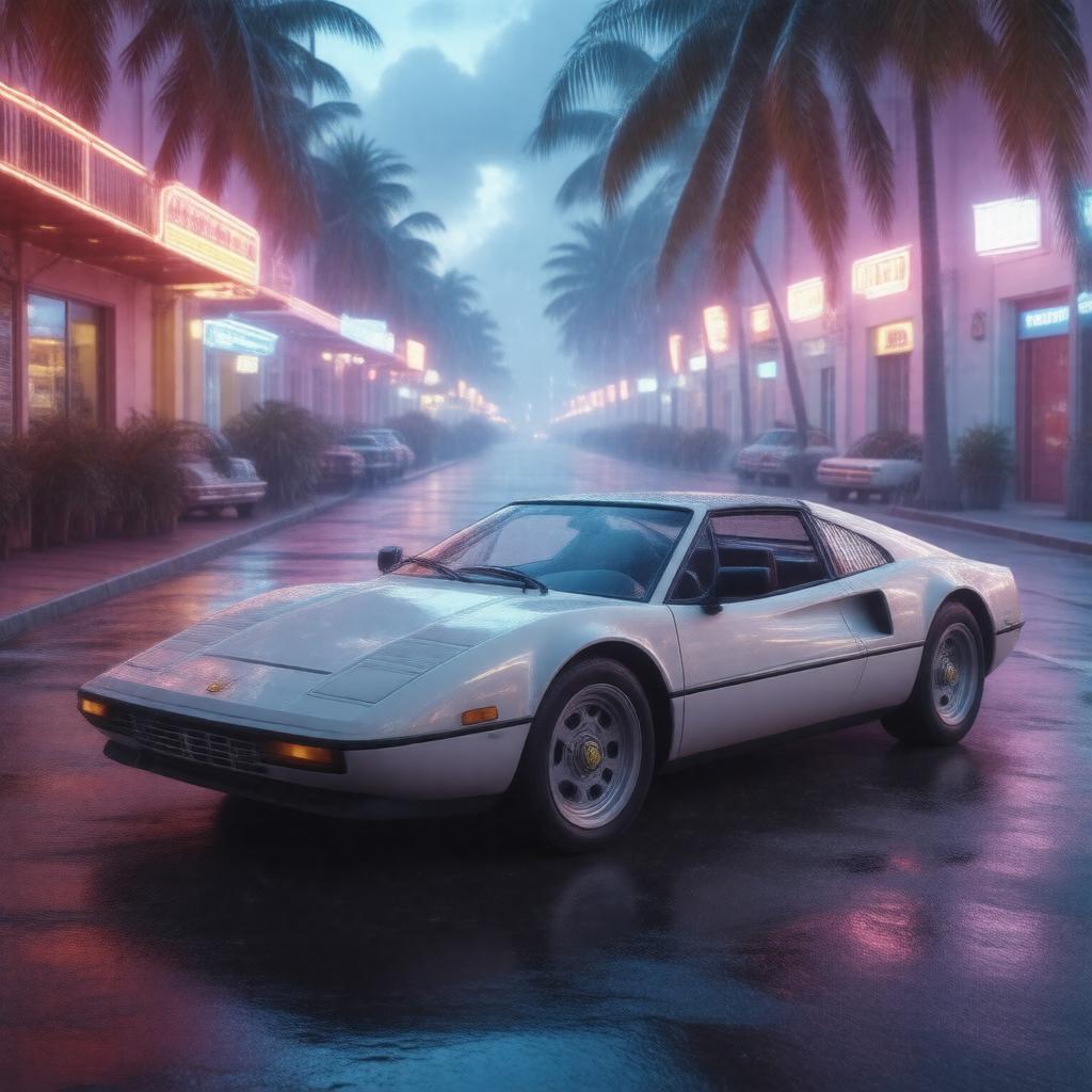 AI-created image of Miami Vice