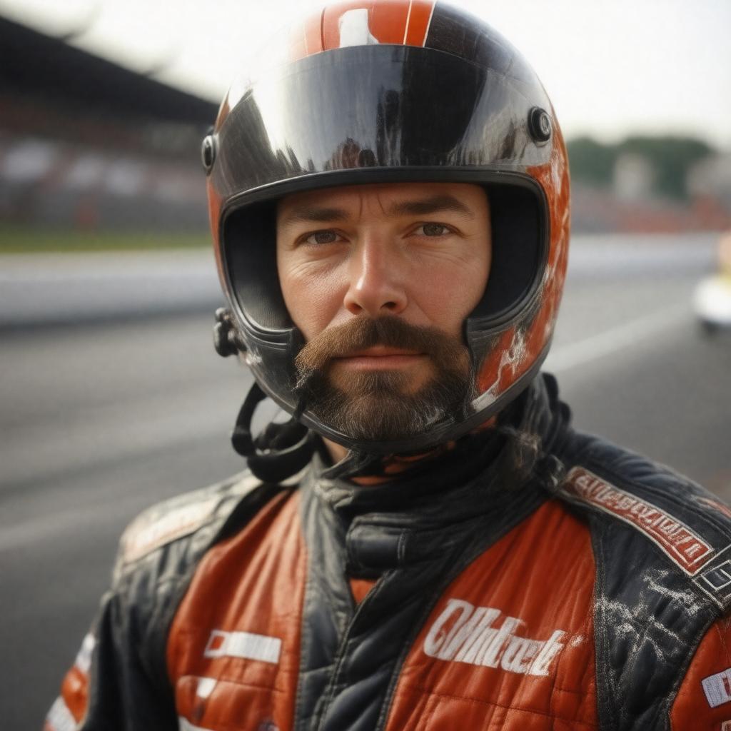 AI-created image of Michael Andretti