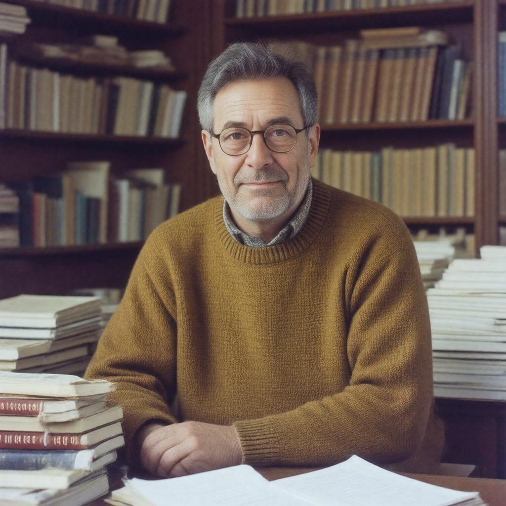 AI-created image of Michael Aris