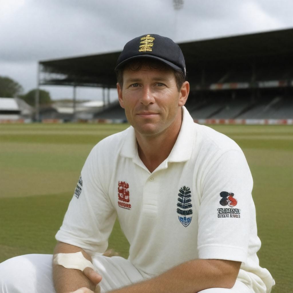 AI-created image of Michael Atherton
