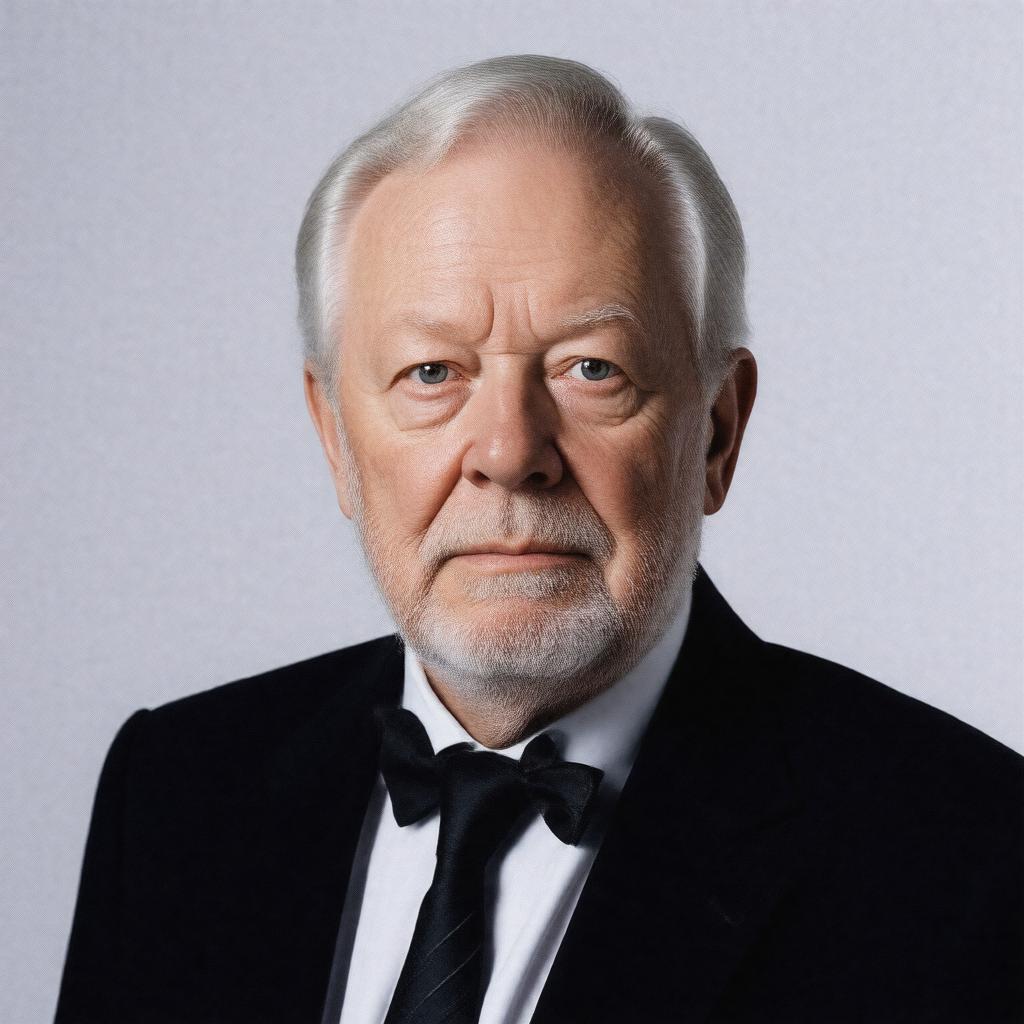 Click to view larger image AI-created image of Michael Attenborough
