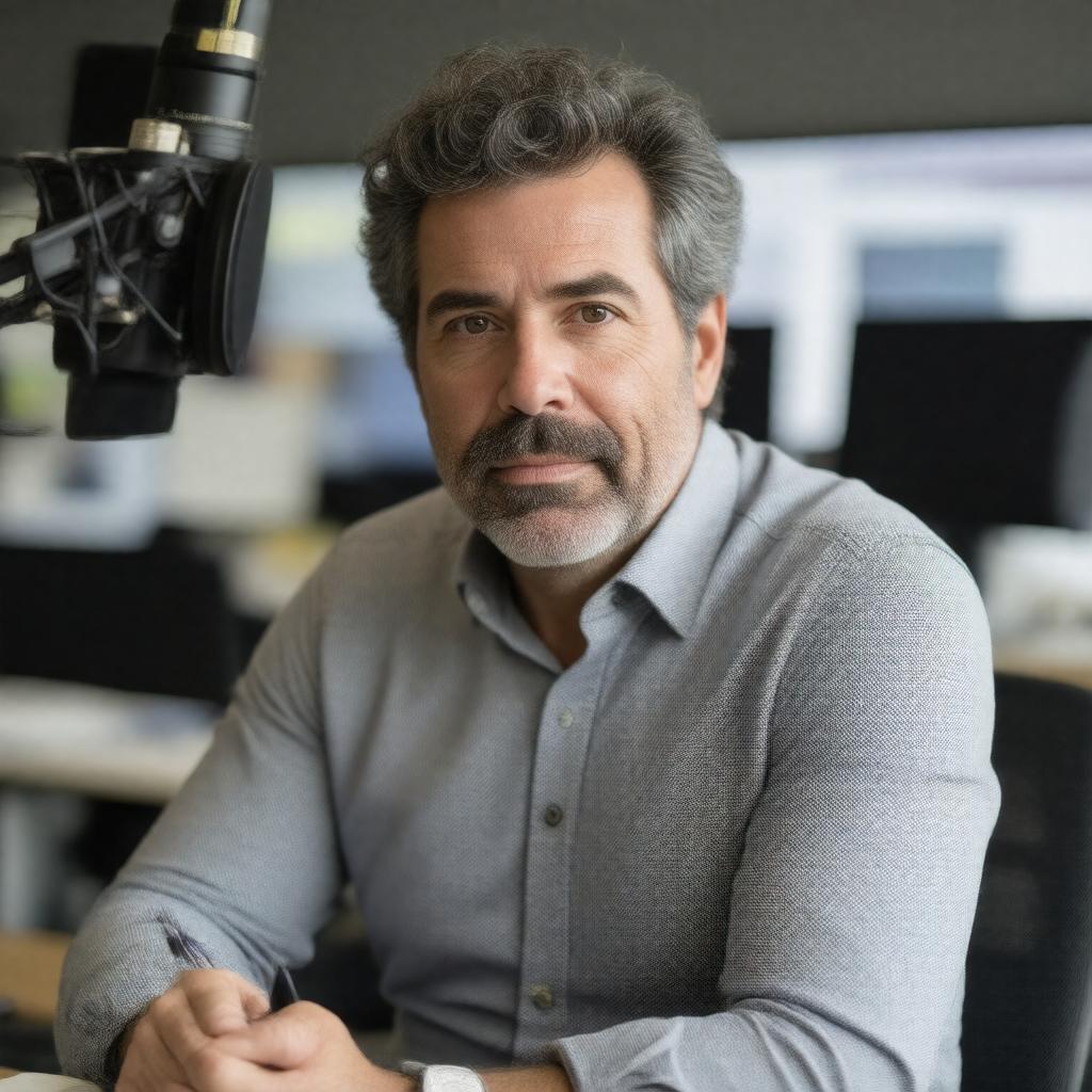 AI-created image of Michael Barbaro