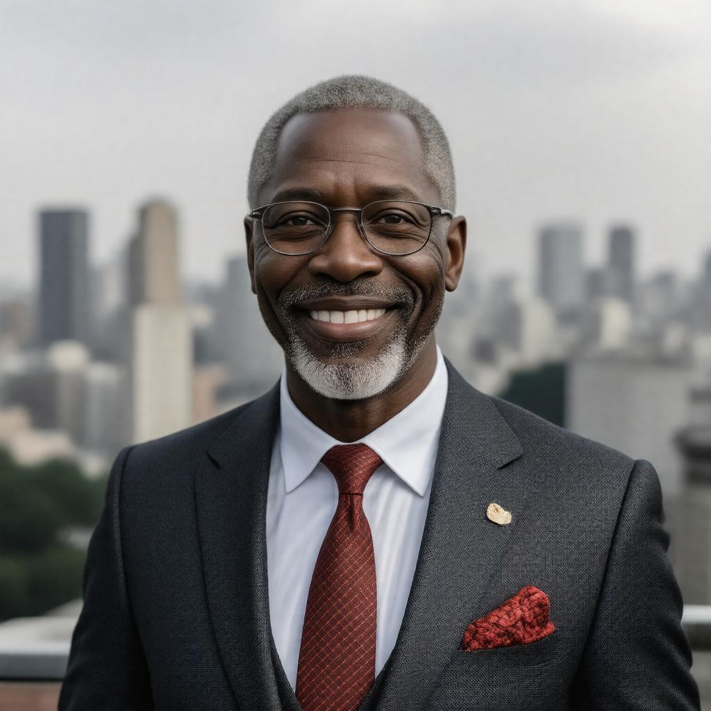 AI-created image of Michael Benjamin Washington