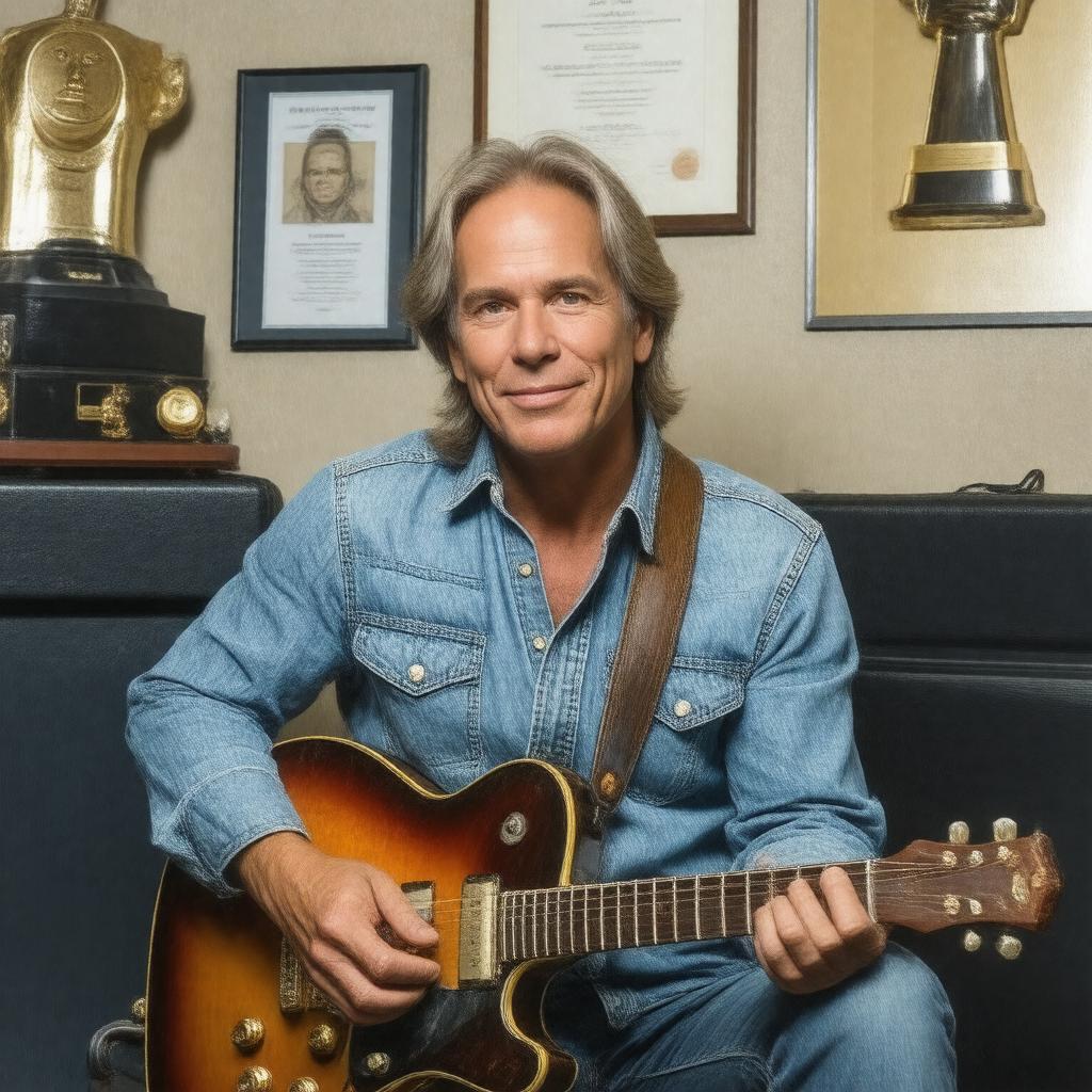 AI-created image of Michael Bolton