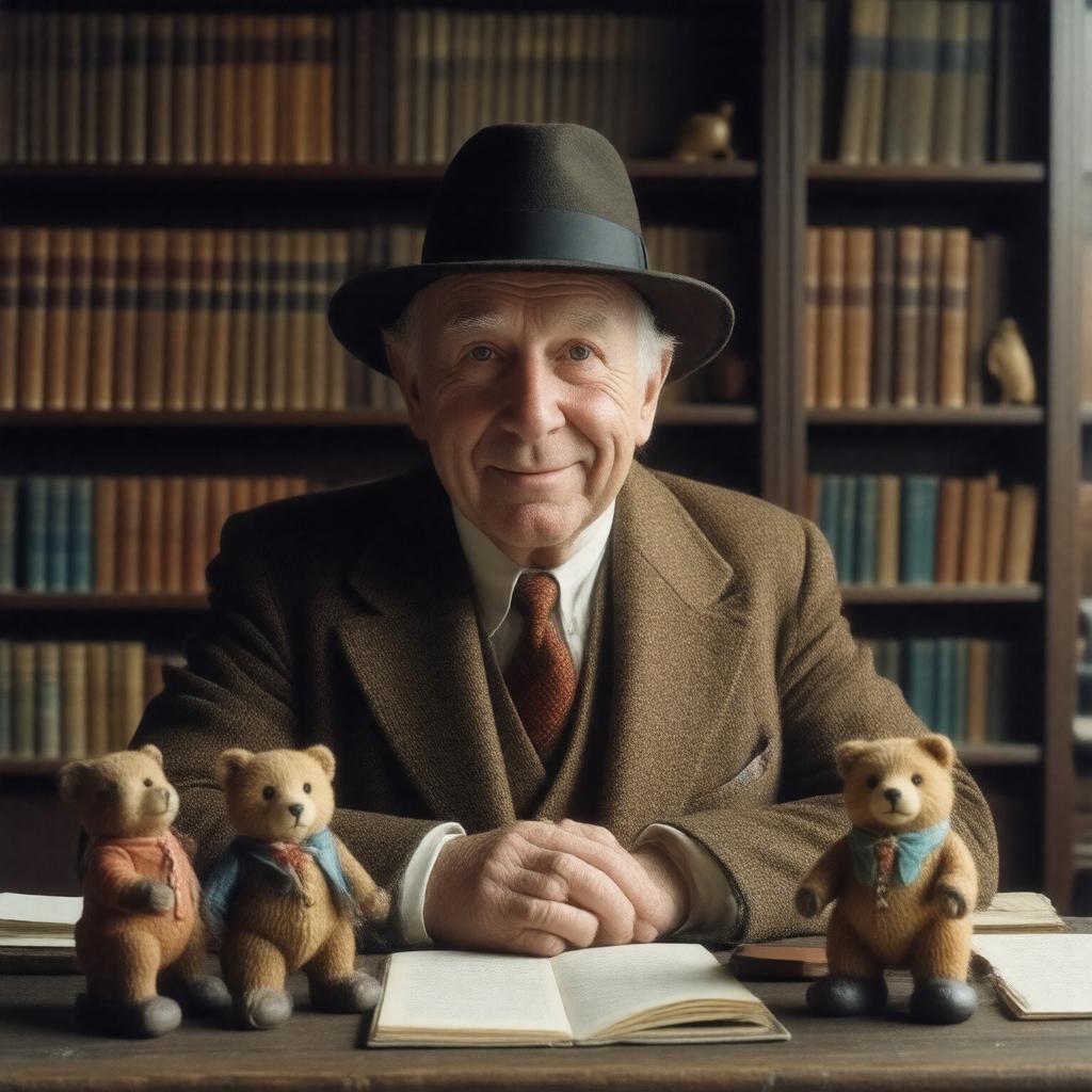 AI-created image of Michael Bond