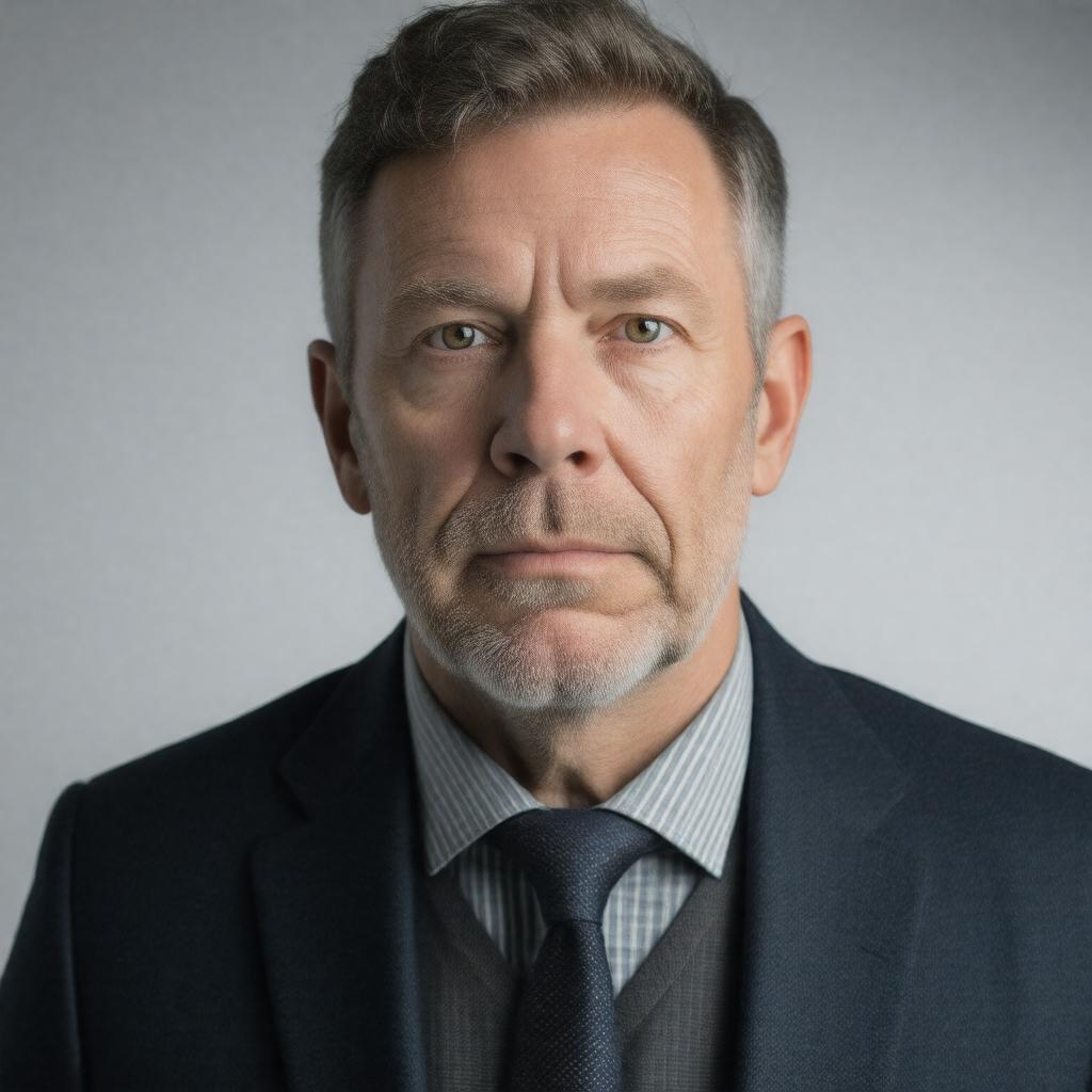 AI-created image of Michael Bradsell