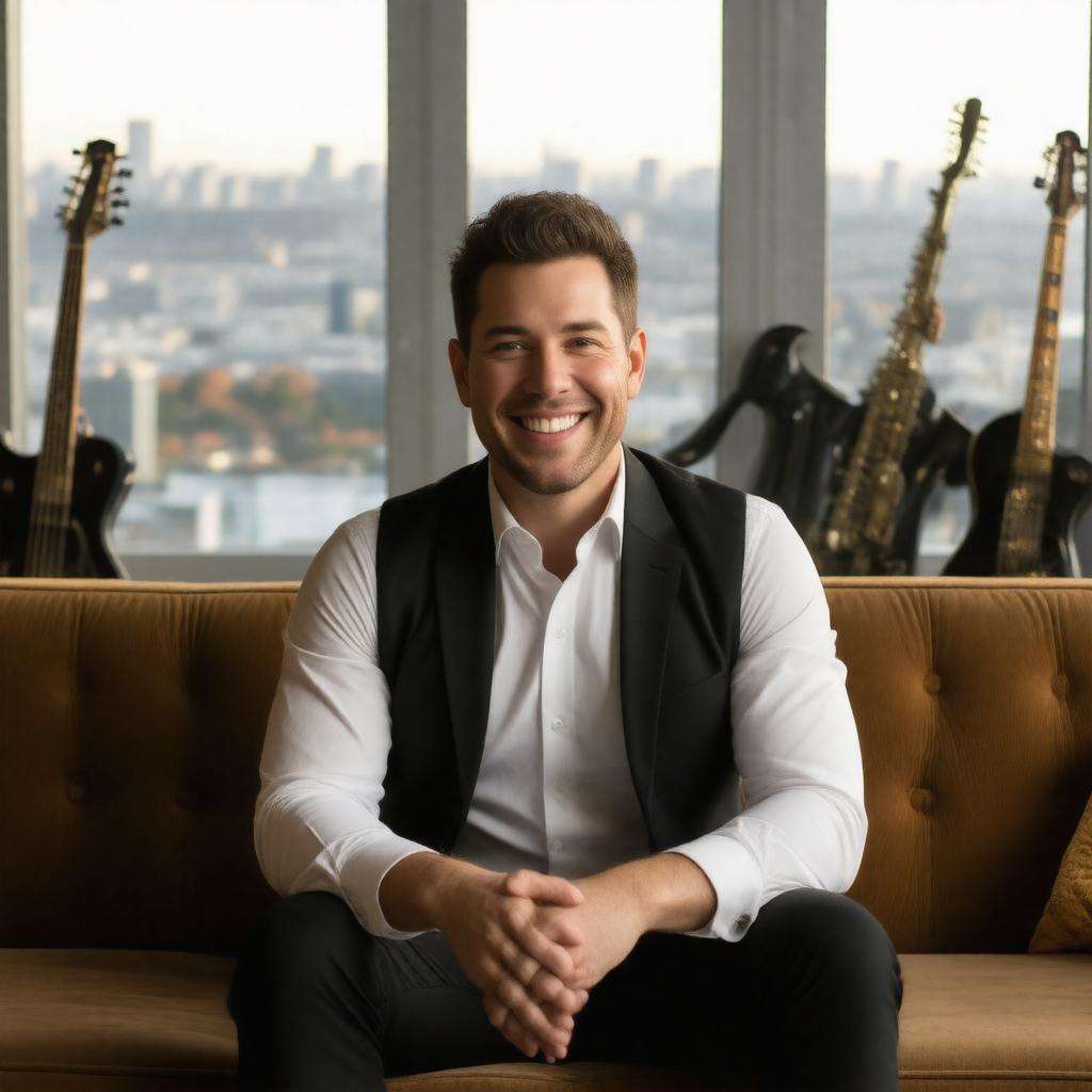 AI-created image of Michael Bublé