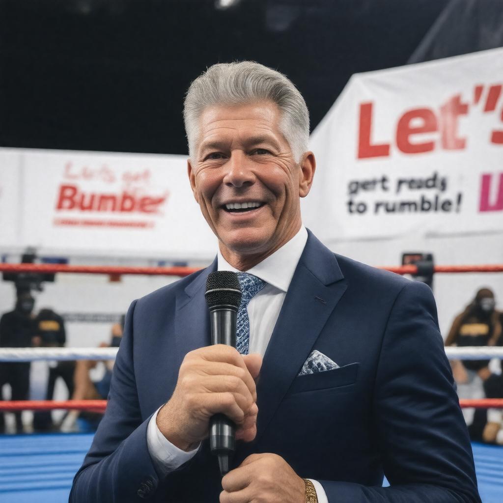 Click to view larger image AI-created image of Michael Buffer