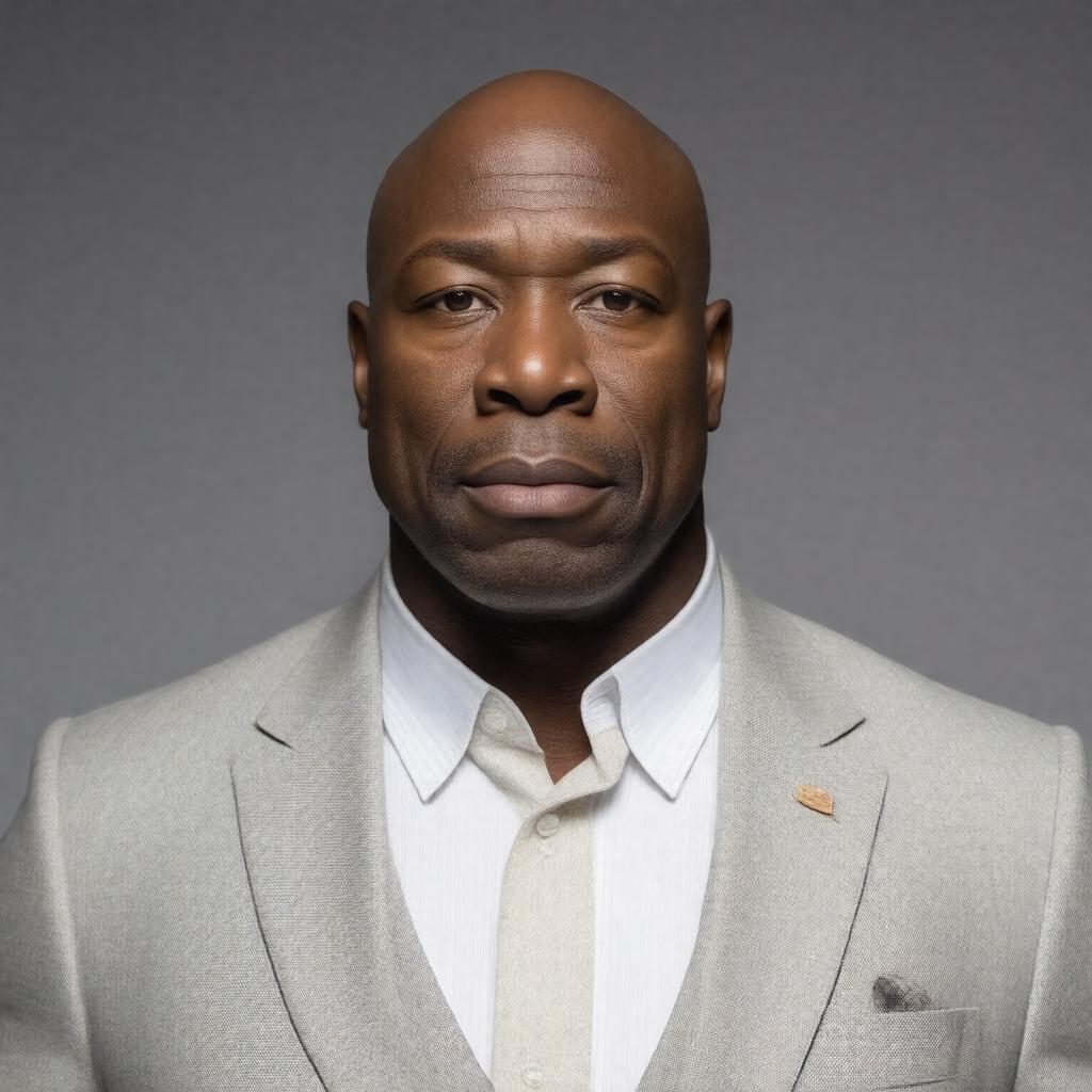 AI-created image of Michael Clarke Duncan