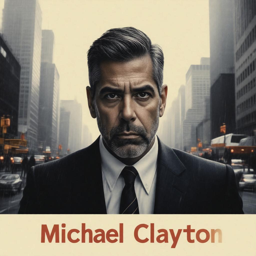 AI-created image of Michael Clayton