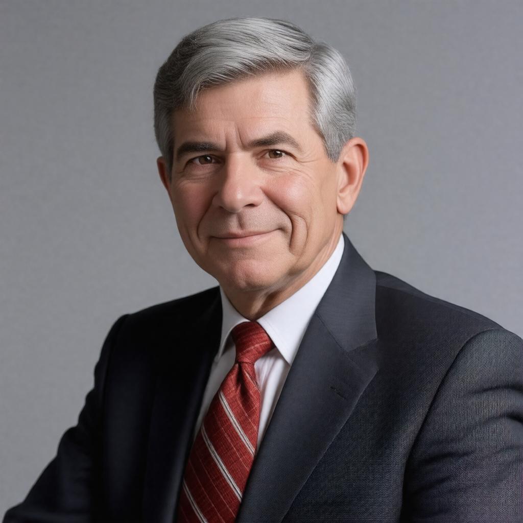 AI-created image of Michael Dukakis