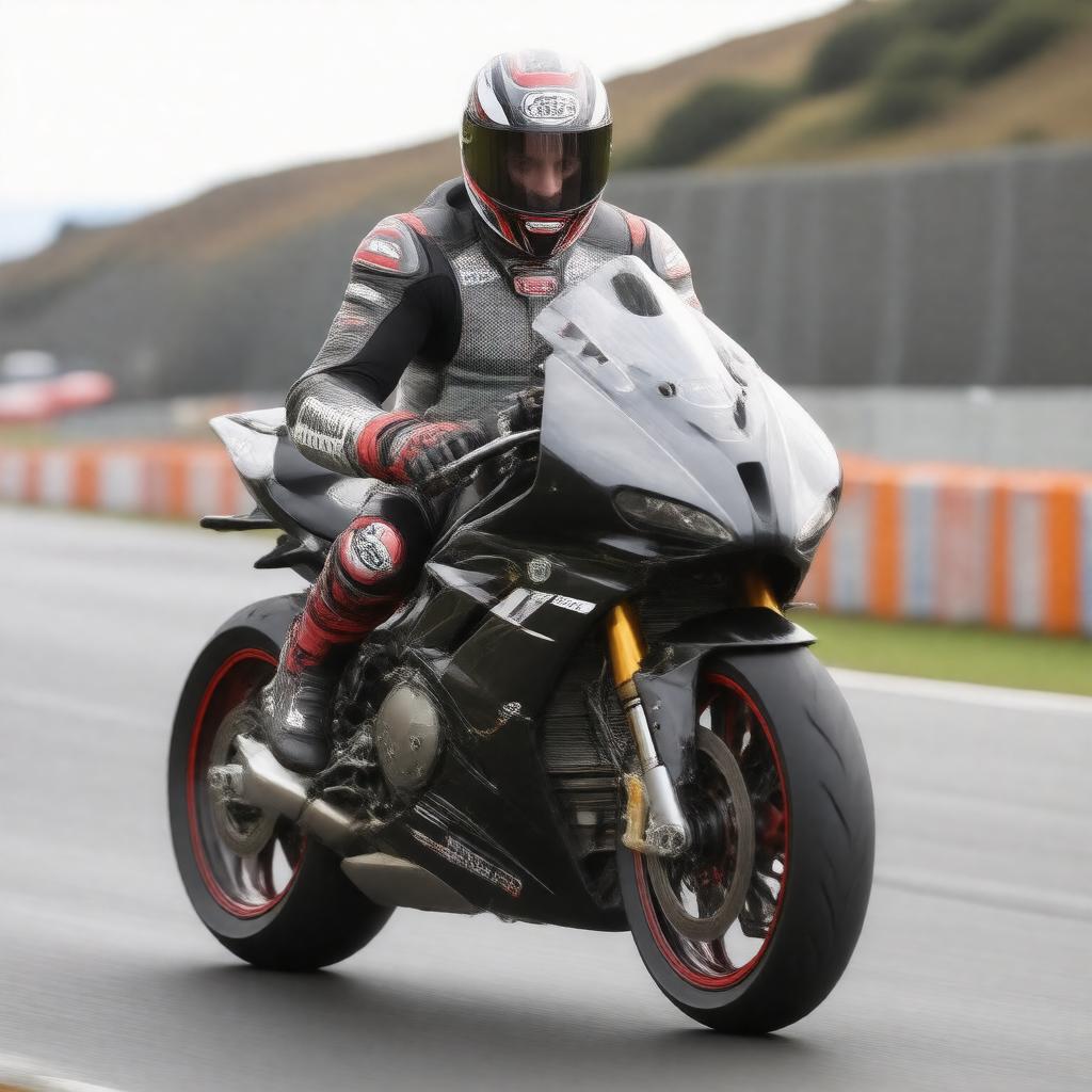 AI-created image of Michael Dunlop