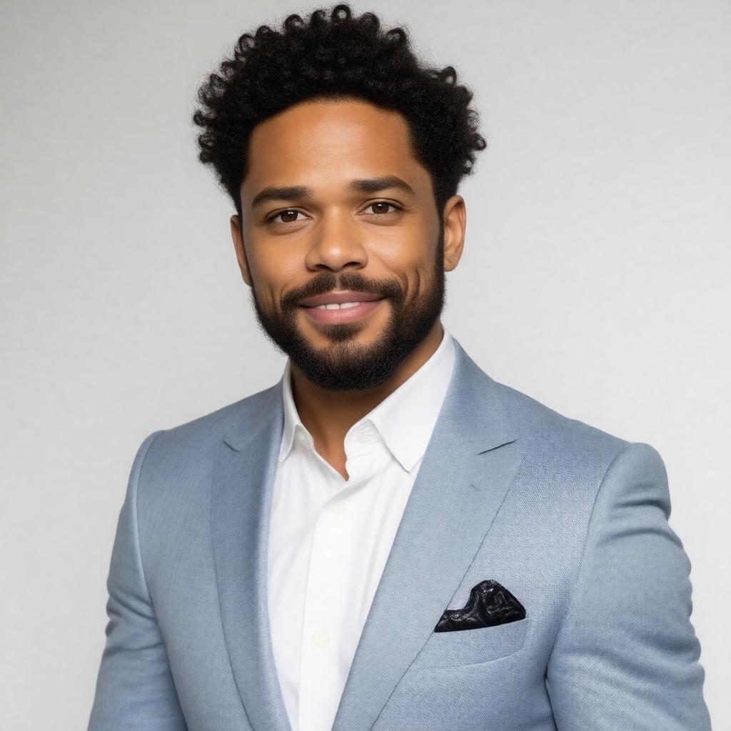 AI-created image of Michael Ealy