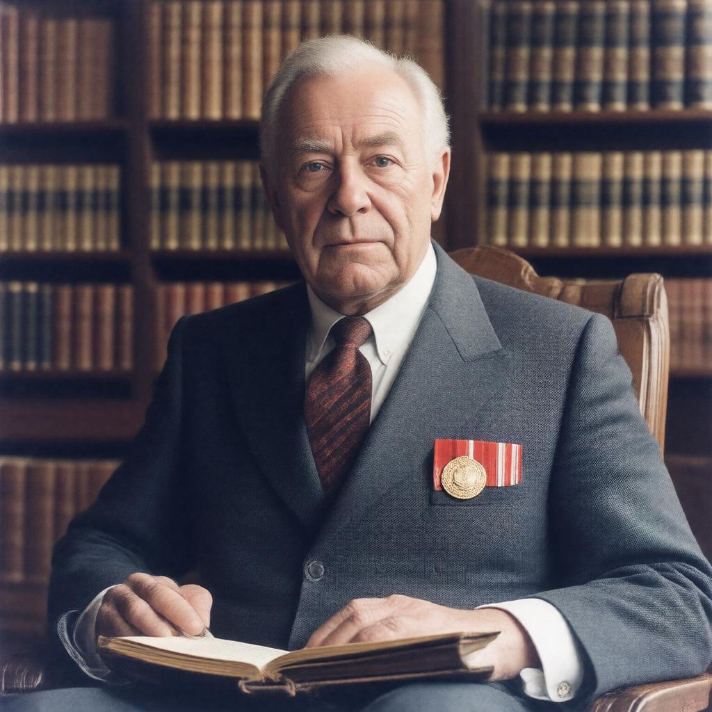 AI-created image of Michael Eliot Howard