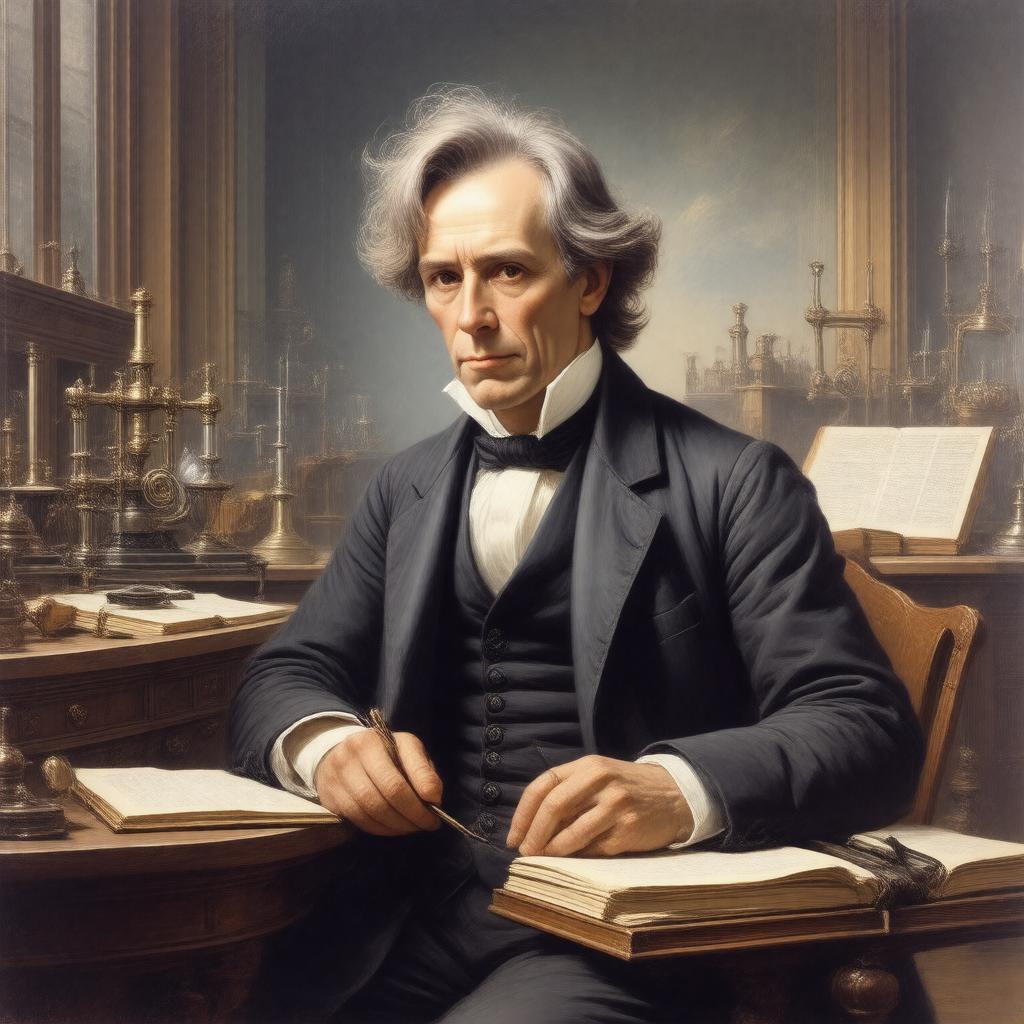 AI-created image of Michael Faraday