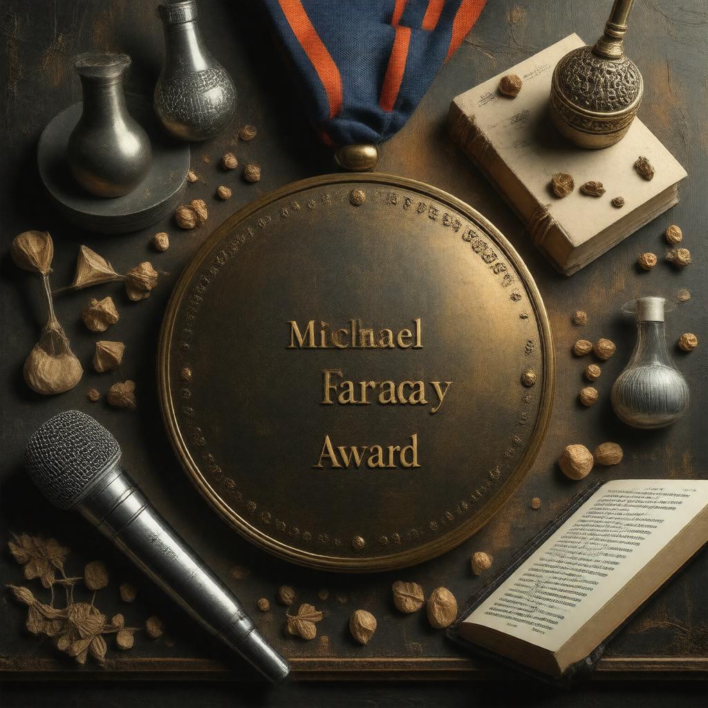 Click to view larger image AI-created image of Michael Faraday Award
