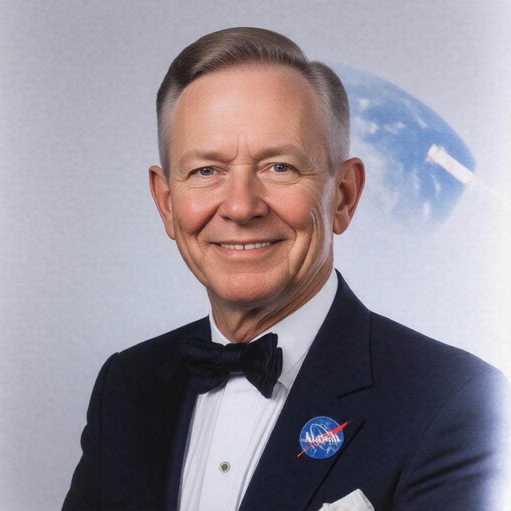 AI-created image of Michael Foale