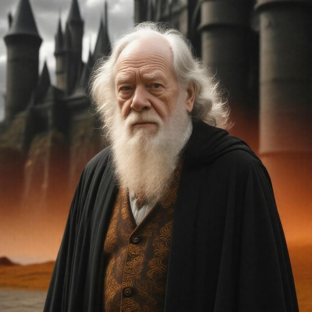 AI-created image of Michael Gambon