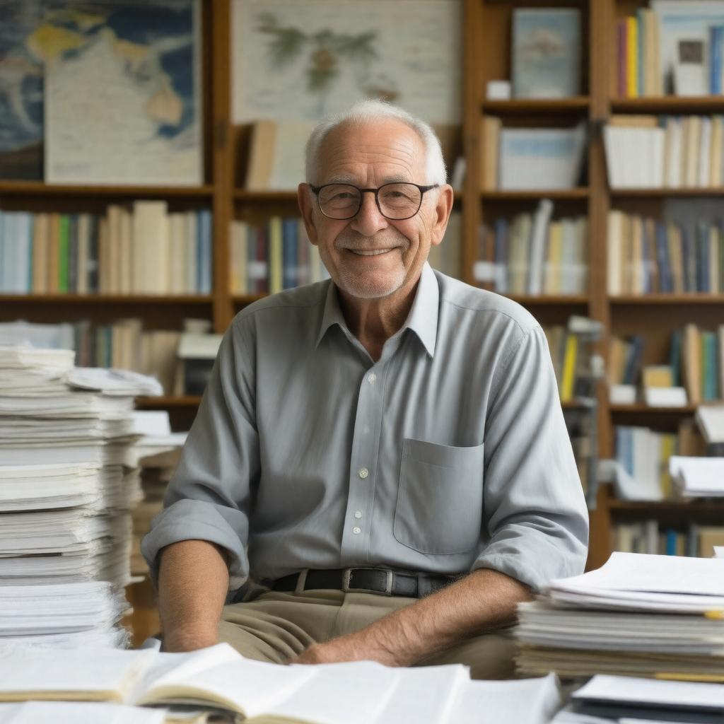 AI-created image of Michael Gannon