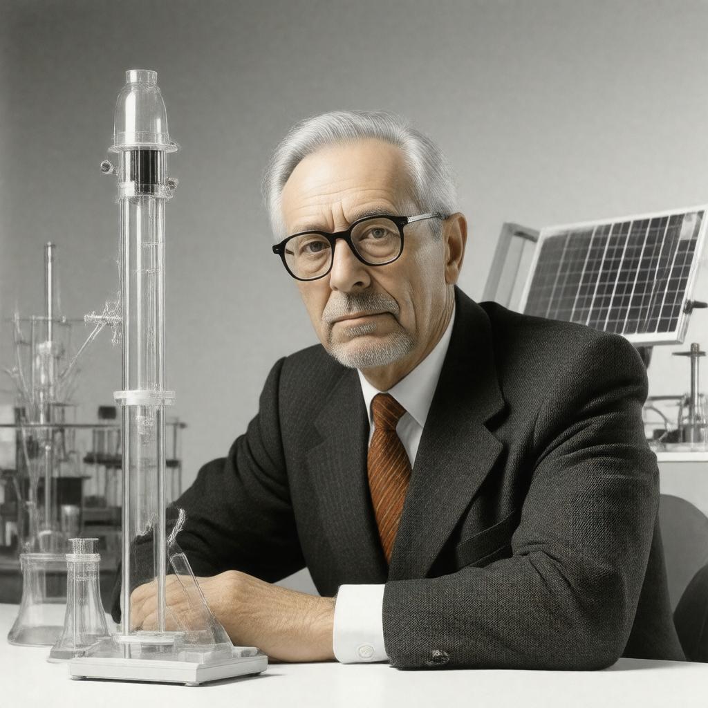 AI-created image of Michael Grätzel