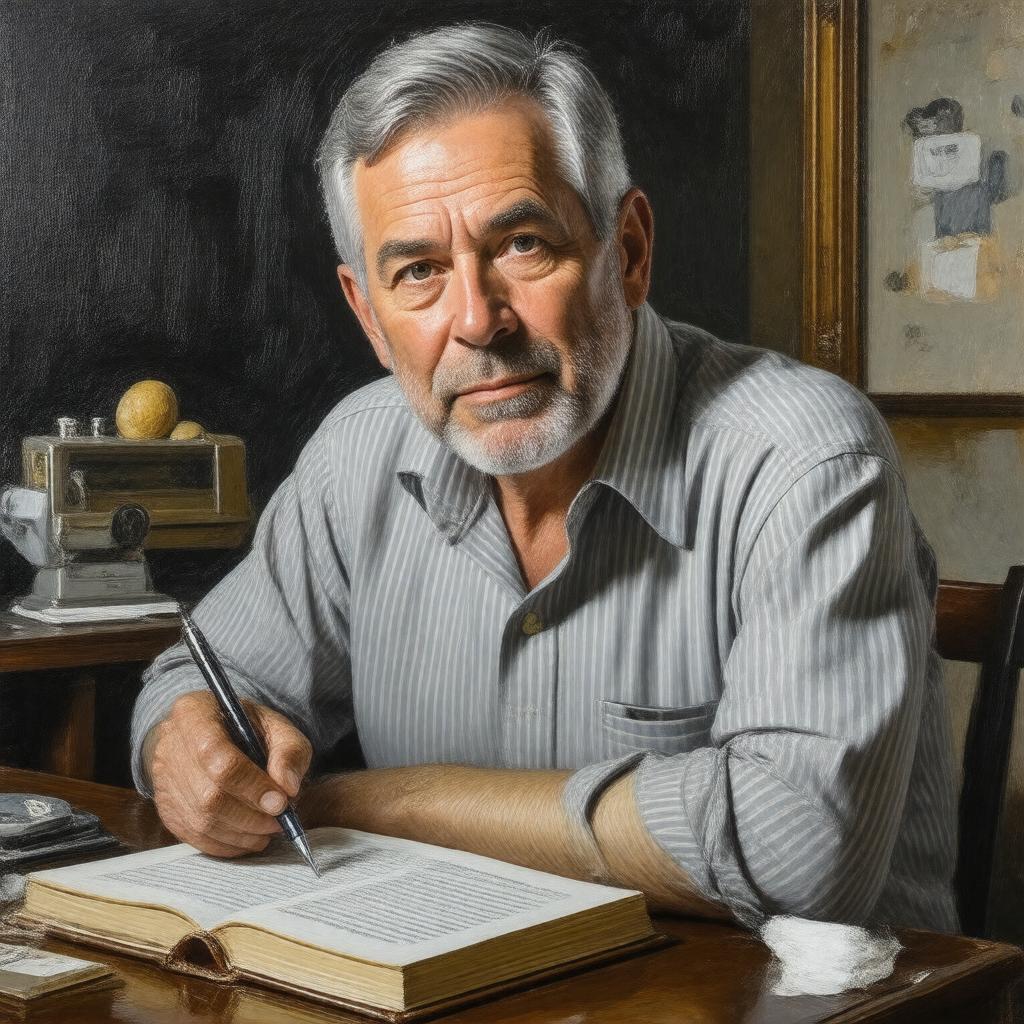 AI-created image of Michael Greenberg