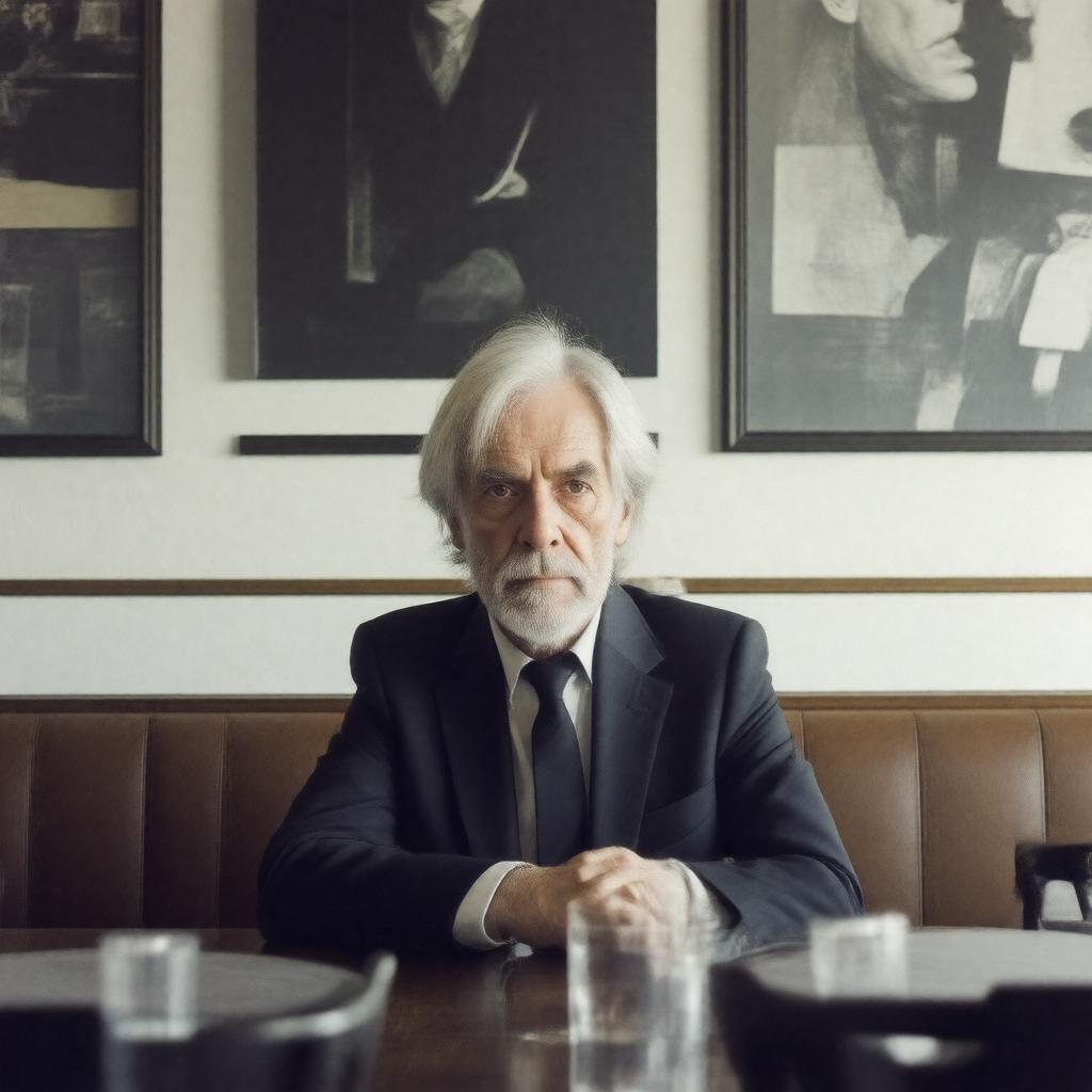 AI-created image of Michael Haneke