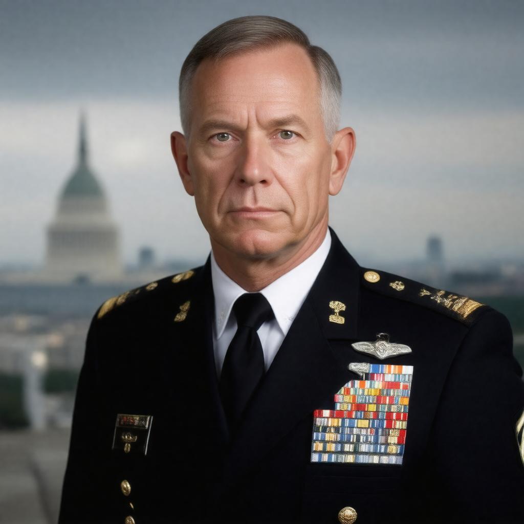 AI-created image of Michael Hayden