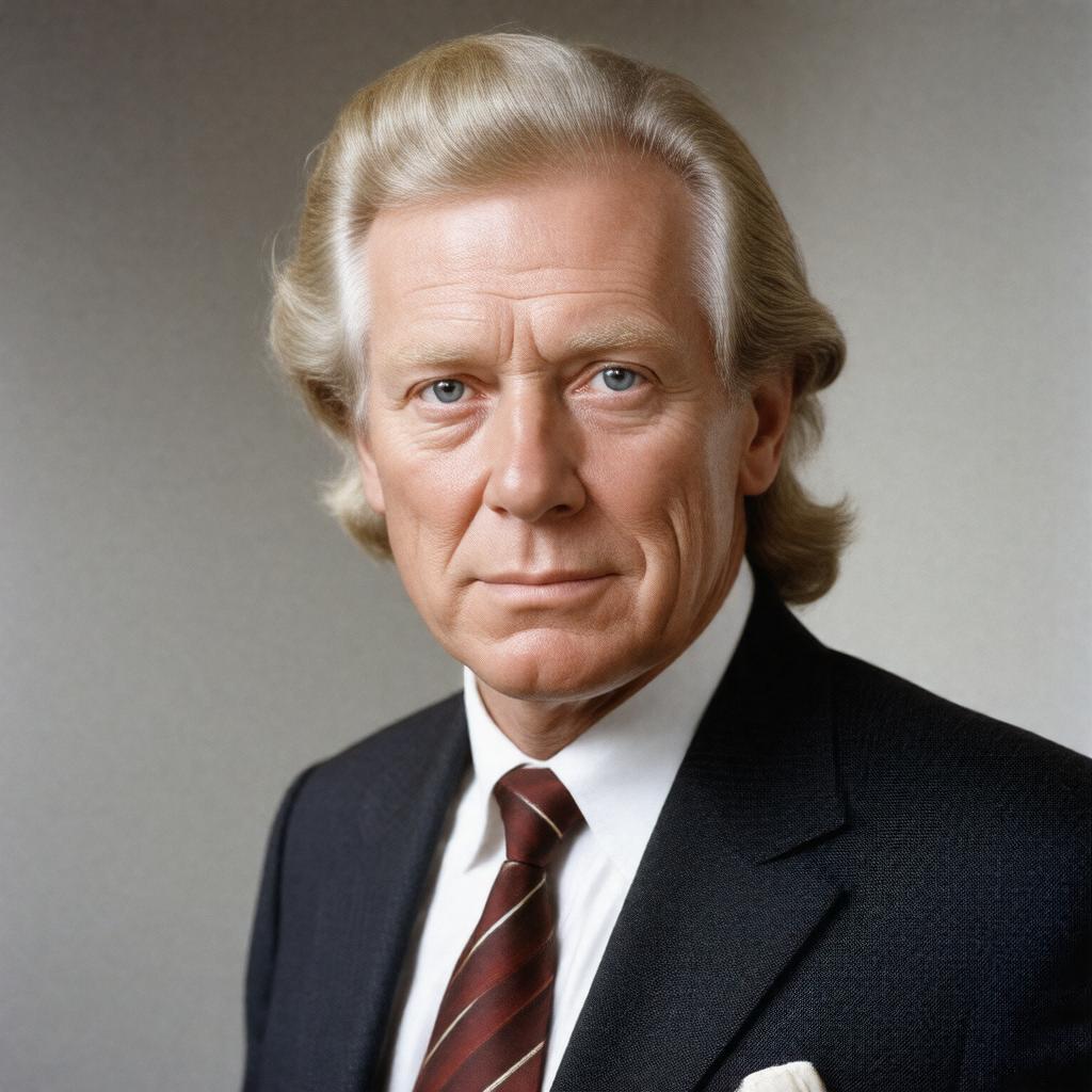 AI-created image of Michael Heseltine