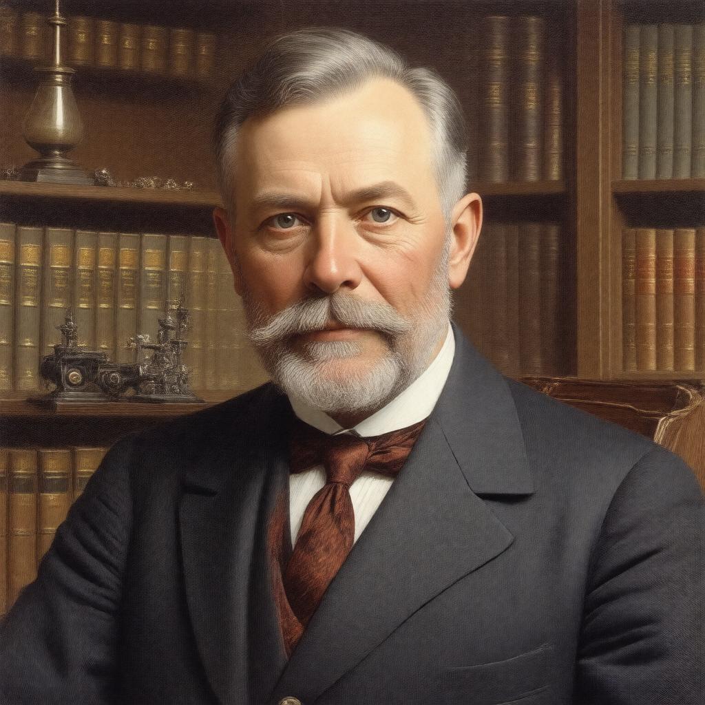 AI-created image of Michael Idvorsky Pupin