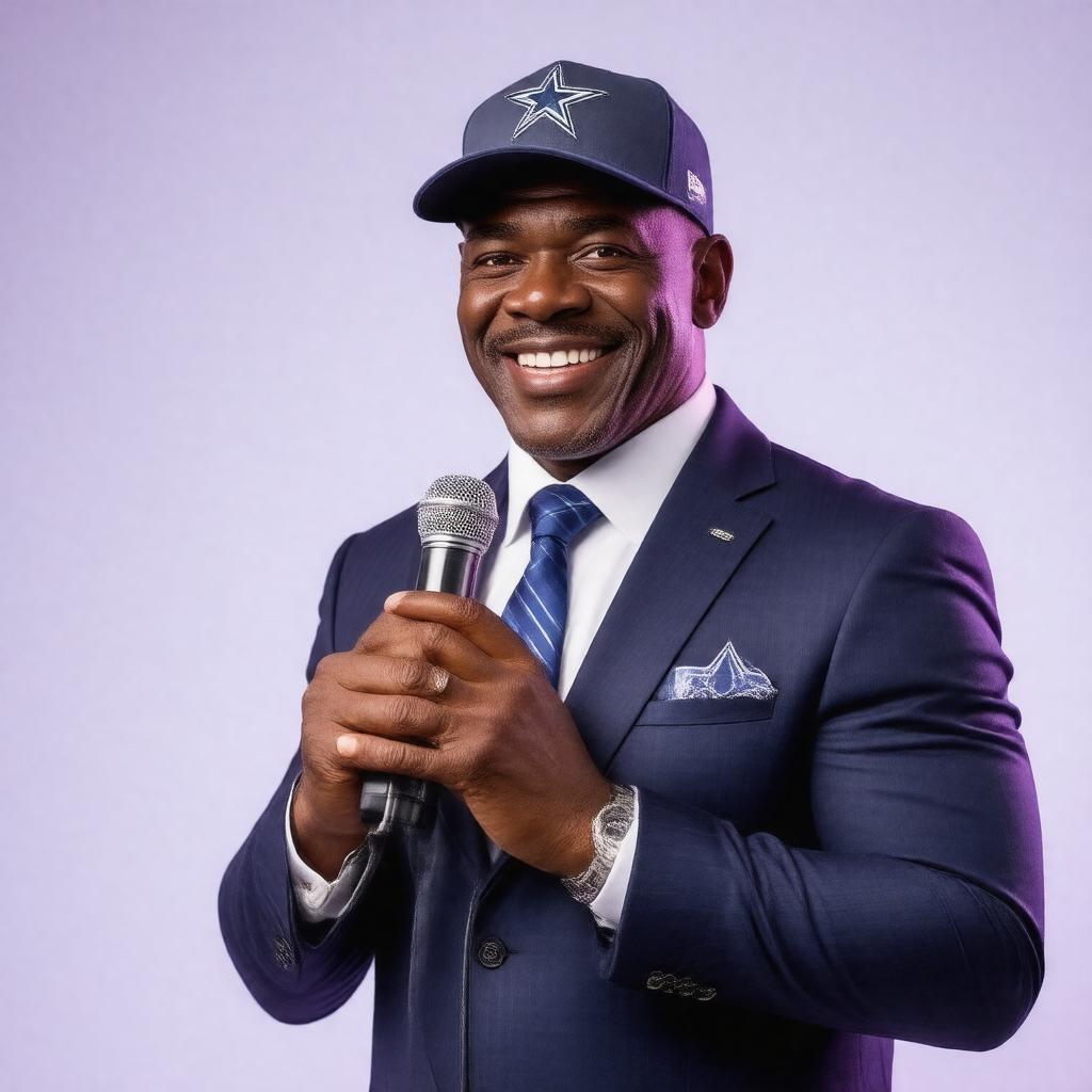 AI-created image of Michael Irvin