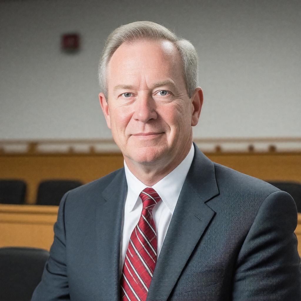 AI-created image of Michael J. Driscoll