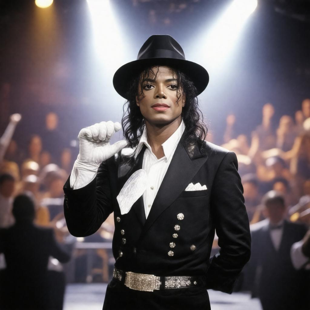 AI-created image of Michael Jackson