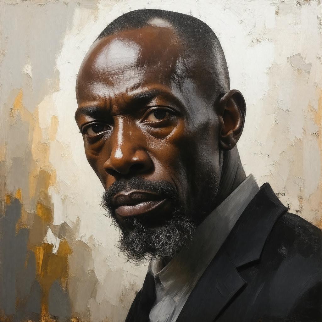 AI-created image of Michael K. Williams