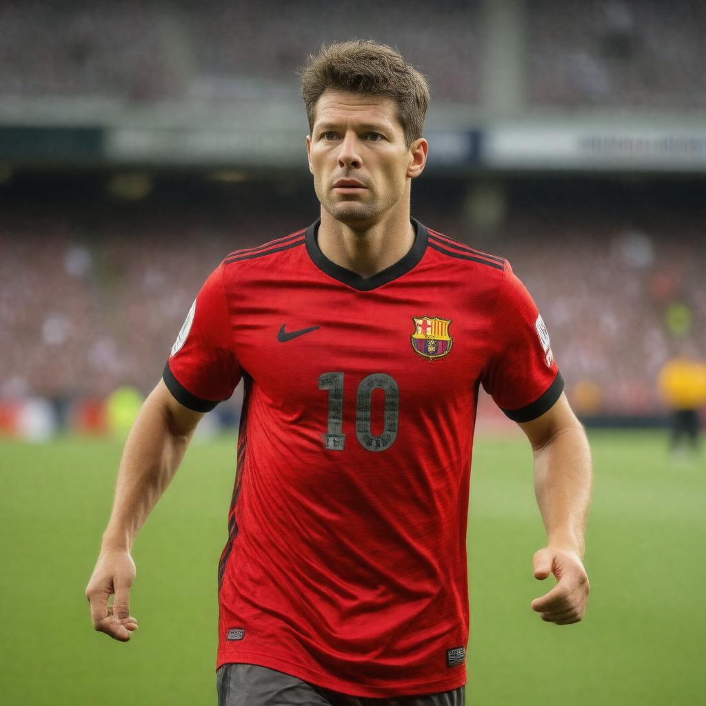 AI-created image of Michael Laudrup