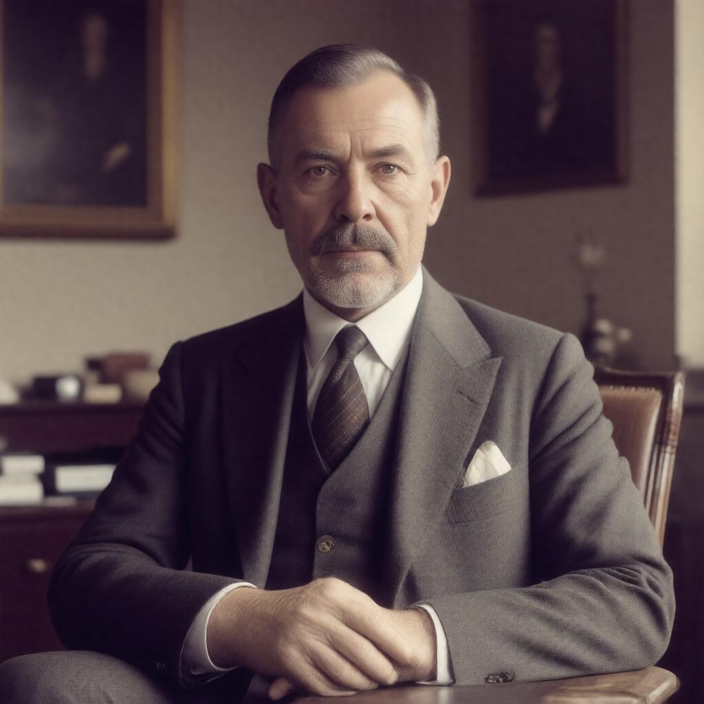 Click to view larger image AI-created image of Michael Marks