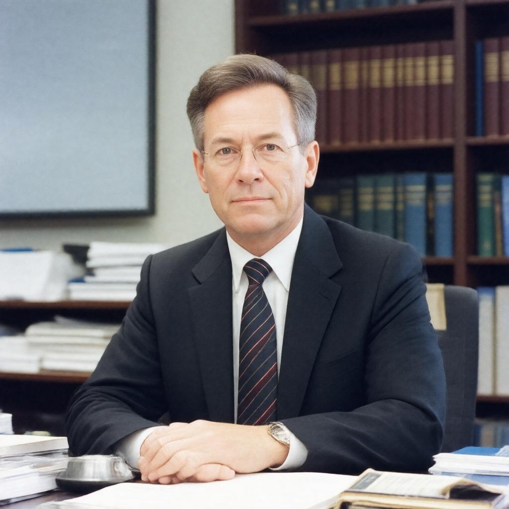 AI-created image of Michael O'Hanlon