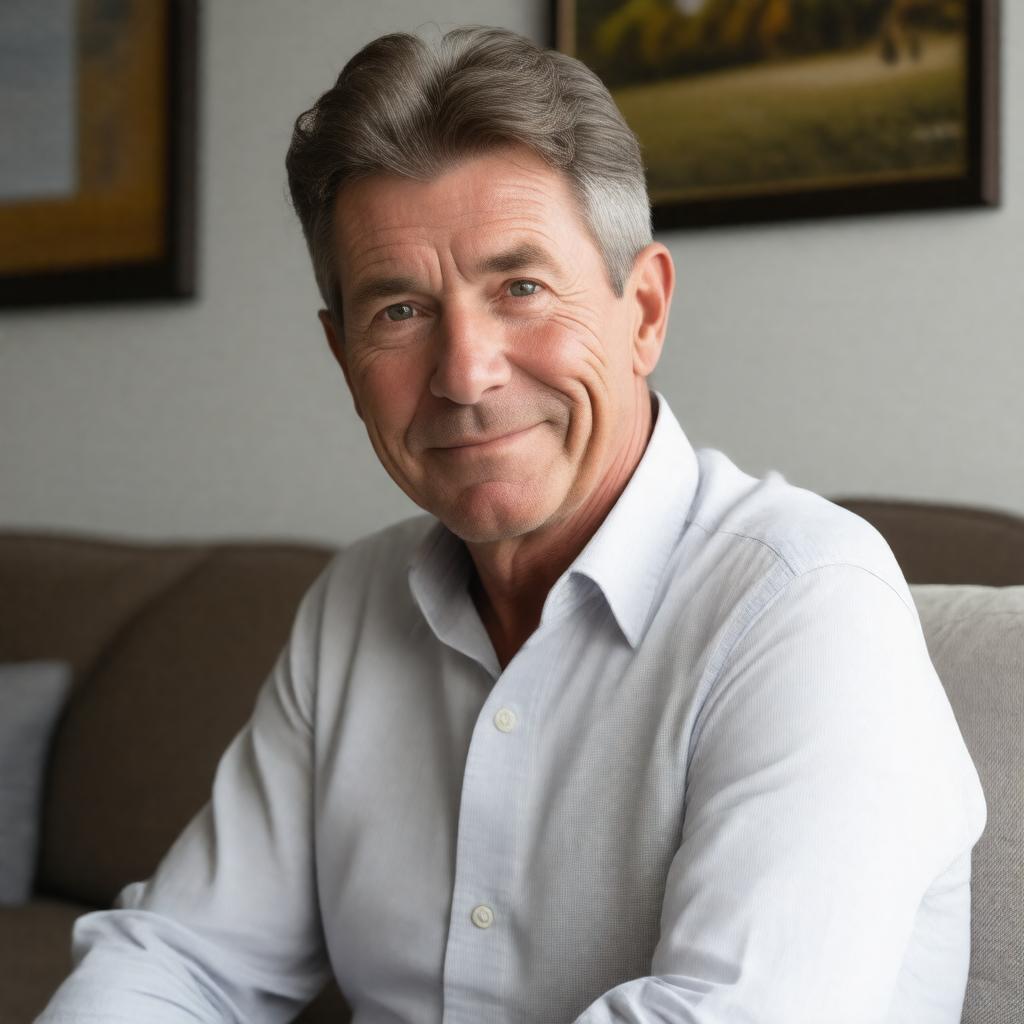 AI-created image of Michael Palin