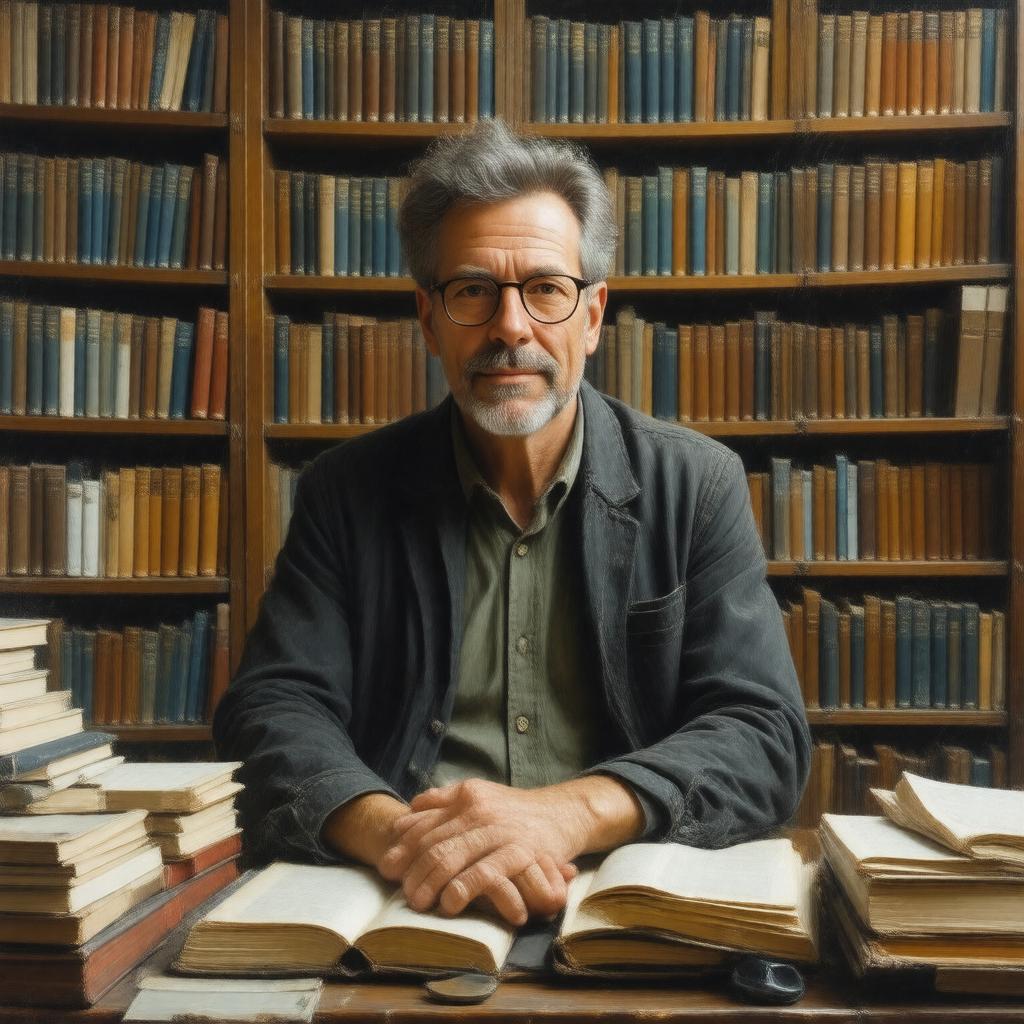 AI-created image of Michael Patrick MacDonald