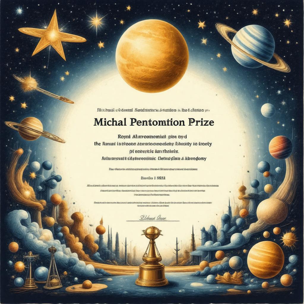 Click to view larger image AI-created image of Michael Penston Prize