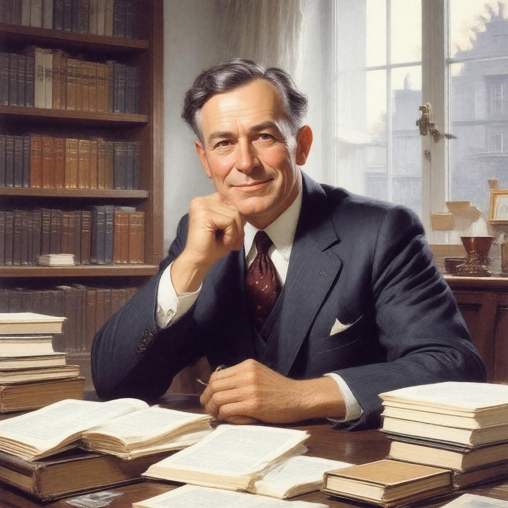 AI-created image of Michael Polanyi