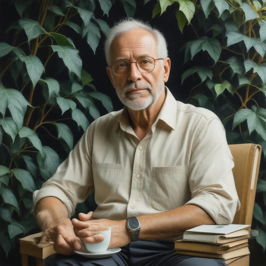AI-created image of Michael Pollan