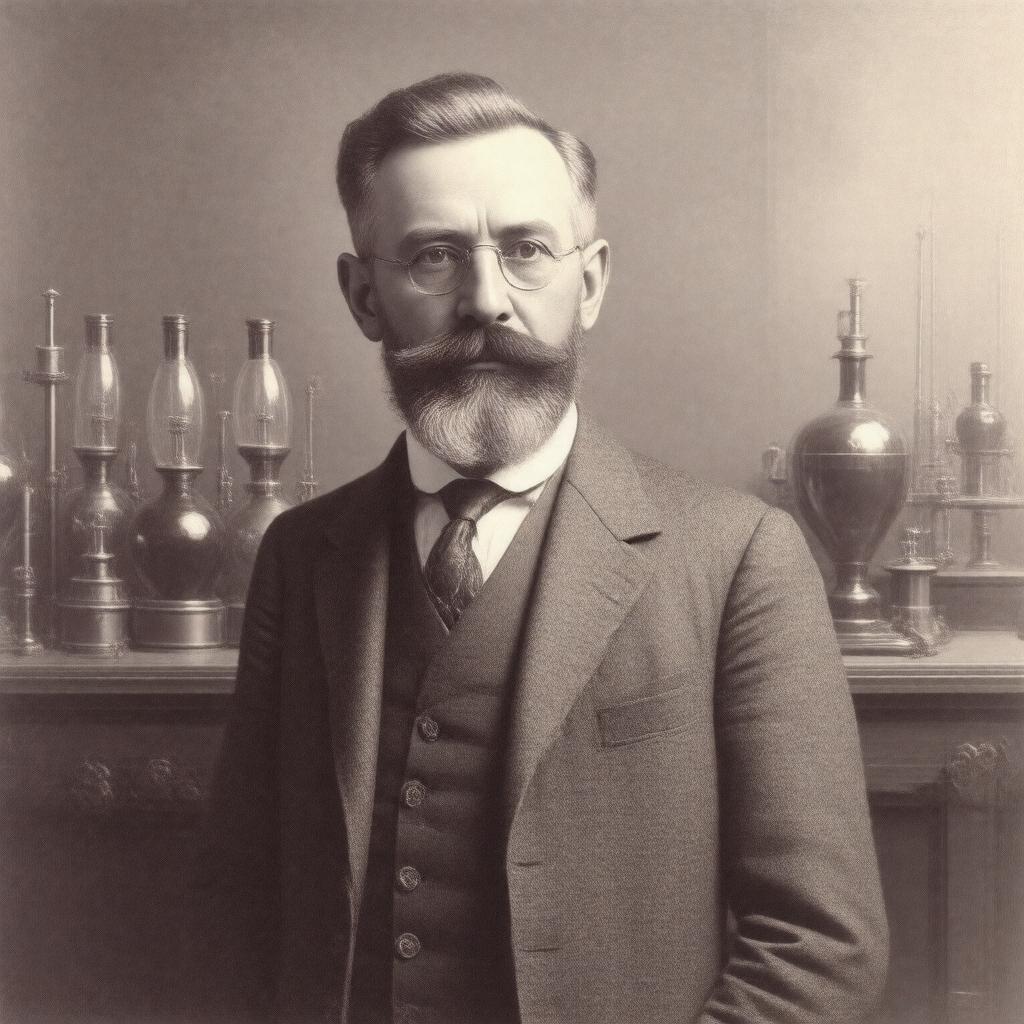 AI-created image of Michael Pupin