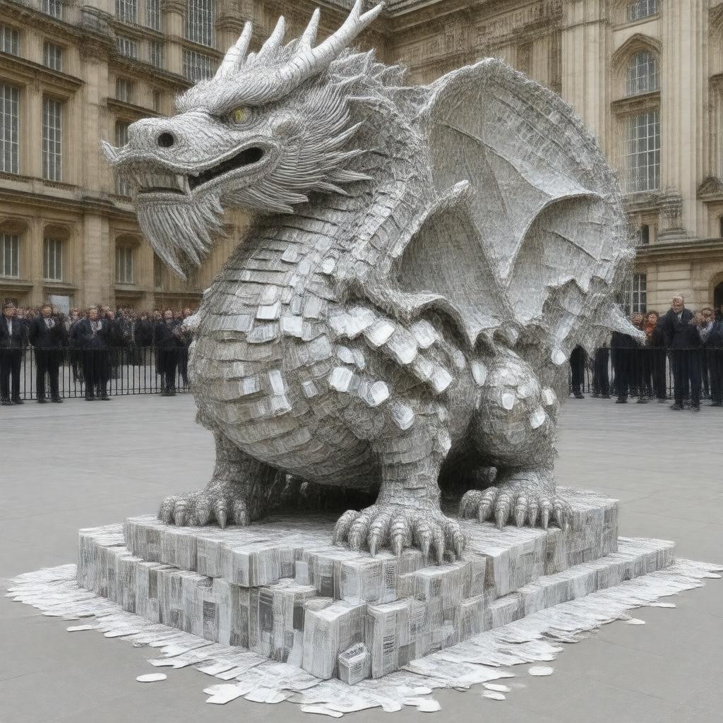 Click to view larger image AI-created image of Michael Rakowitz's 'The Invisible Enemy Should Not Exist'