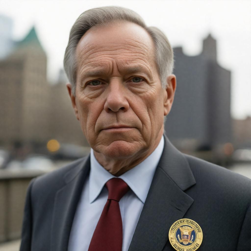 AI-created image of Michael Rezendes