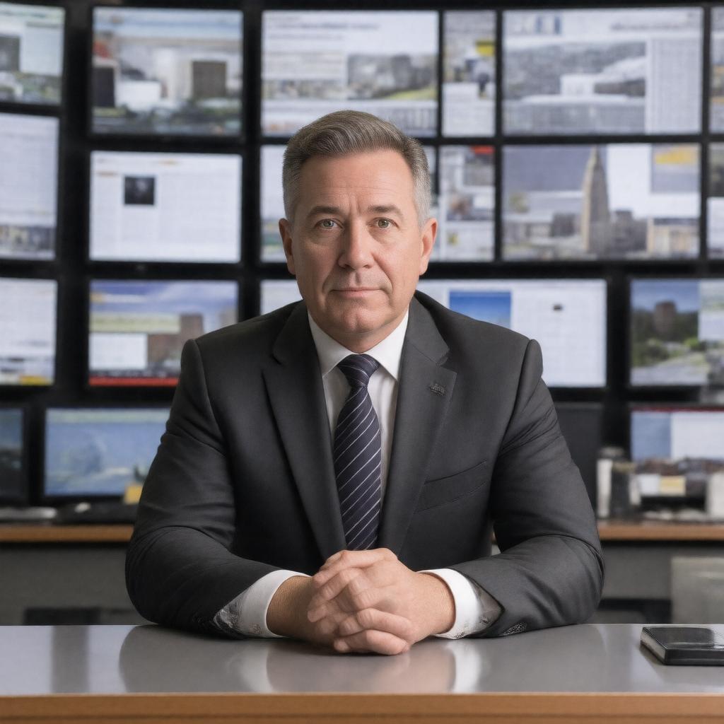 Click to view larger image AI-created image of Michael Rubinkam