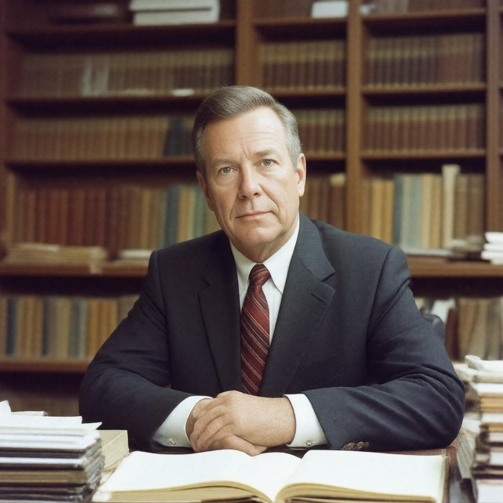 Click to view larger image AI-created image of Michael S. McPherson
